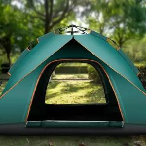 원터치 자동 팝업 텐트 2-4인 방수 캠핑 캠프 텐트 여행