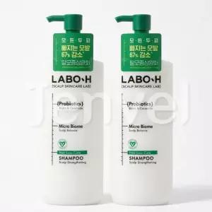 라보에이치 탈모 완화 샴푸 400ml 2통 LABO H 두피강화 삼푸