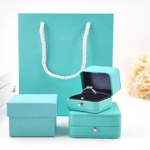 반지 돌반지 상자 예물 포장 기념일 티파니그린반지함로고없음 프로포즈 보석함