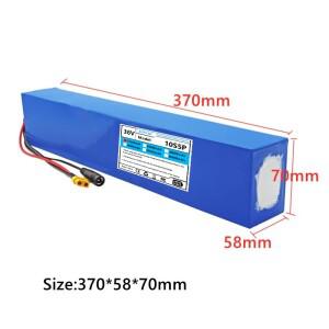 36V 15Ah 18650 10S5P 500W-1000W 리튬 배터리 팩 42V 고출력 모터 전기 이동 도구 + 2A