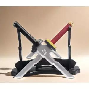 주술회전 코스프레 무기 후시구로 토지 석혼도 천역모 유운 쌍절곤 코스튬 소품