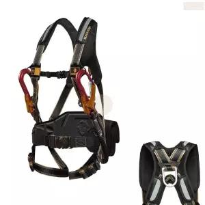블랙야크 더블 엘라스틱 노가다 안전 벨트 전체식 안전띠 추락 낙하 방지