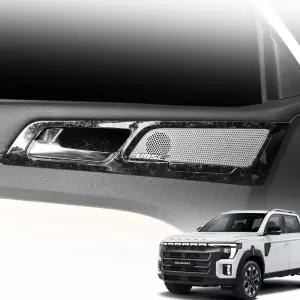 무쏘 Q300 도어 내캐치 커버 자동차 카본 튜닝 차량 용품