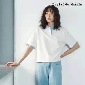 라삐아프 26SS 체크레이어드폴로티셔츠 2종