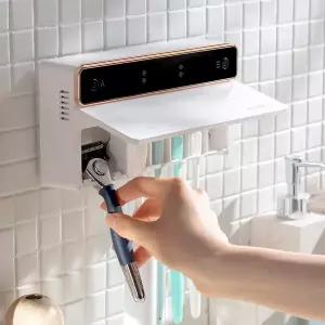 [시크릿] 프롬비 프리미엄 UV-C LAMP 무선 가정용 칫솔살균기 FD229