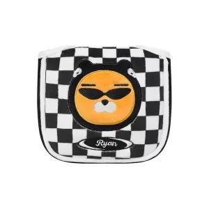 [카카오프렌즈골프](신세계 사우스시티)체커보드 퍼터커버 말렛-라이언