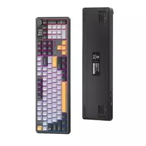 [정품] Aula 독거미 아우라 F108 pro 유무선 기계식 키보드 블랙 청우축