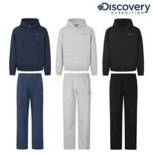 디스커버리 [26SS] DMTR25061,DMTP23061 남성 테크 니트 트레이닝 후드티셔츠,팬츠 세트 389070