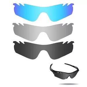 Fiskr 오클리 RadarLock Path Vented(OO9181) 선글라스용 편광 렌즈 교체품, 충격 방지, 자외선 차단 및 다