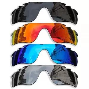 Betterun 오클리 레이더록 경로 통풍구/레이더락 통기성 아시안 핏 (AF) OO9206 선글라스용 편광 교체 렌즈