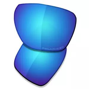 SAUCER 오클리 Sylas OO9448용 프리미엄 교체 렌즈 | 로우 브릿지 핏 OO9448F 선글라스 높은 방어력 - 글레