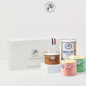 그뤼상 프리미엄 혼합 5p 선물세트 (그로스셀+플러드셀 2개+셀펑 가릭+셀펑 에피) 소금 천일염 시즈닝 [원산지:프랑스]