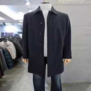 바쏘옴므 남자 트렌치 간절기 네이비 라이너 맥코트 WSA5CC10