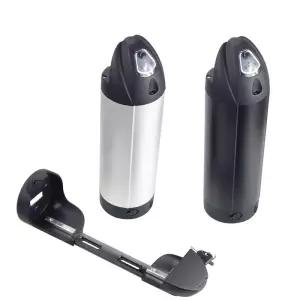 36V 48V 돌고래 물병 전기 자전거 배터리 40 50 52 60 개 18650