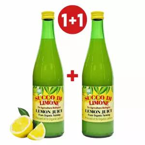 유로푸드 유기농 100% 레몬원액 500ml + 500ml 세트구성 / 요리 하이볼 주스