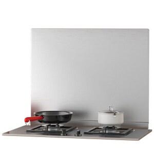 가스렌지 보호 스텐 방열판 스티커 주방 80 평면형 오일 평판형 요리용 청소 타일보호 플랫타입 높이30cm 폭80cm 두께 5mm