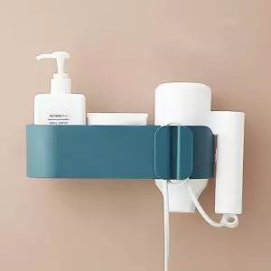 [제니케이]드라이기 고데기 거치대 수납 욕실 선반 방안 헤어 정리대 (11247039)