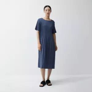 [스타필드 하남 플리츠미]내추럴 루즈닝 링클 원피스_EPOPM324039