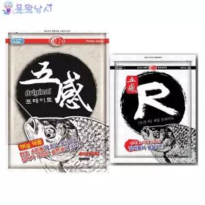 오감오리지날포테이토 오감척 2종세트 부푸리떡밥 민물낚시 붕어잉어