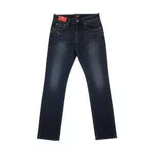 [하프클럽/]남성 인디고 스트레이트 워싱 데님 팬츠_LGM-343ID