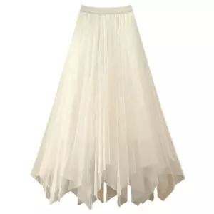 라인댄스 스커트 시폰 발레 댄스복 치마 랩 라틴 살사 요가 공연 탱고