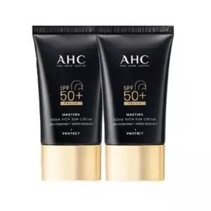 AHC 마스터즈 아쿠아리치 선크림 50ml+50ml