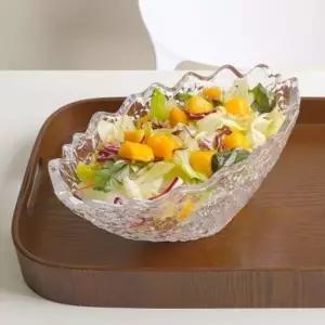 넓은 빙수볼 깊은 화채볼 원형 유리샐러드볼 타원형 홈파티그릇_24710006