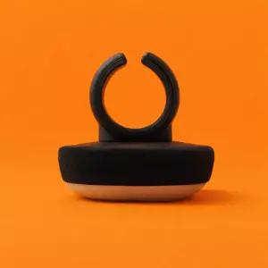 헤르만 이태리 가죽 스핀온 파워 핸들 스티어링 휠 스피너 노브 - 스윙 보조 핸들링 핸들봉 파워봉 클립형