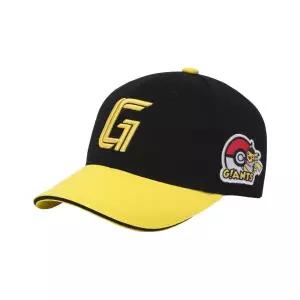 [정품] 포켓몬 x 롯데 자이언츠 피카츄 볼캡 옐로우 블랙 Pokemon Lotte Giants Pikachu Ball Cap Yellow 9