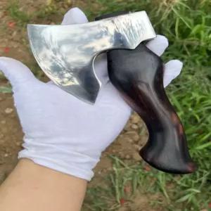 해이프 고급 독일 손도끼 헬코 토마호크 쪼개기 캠핑 용