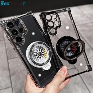 충격 방지 에어백 아머 마그네틱 투명 케이스 삼성 호환 갤럭시 S26 울트라 S25 FE S24 S23 S22 플러스 A57