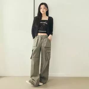 [에고이스트](강남점)[CAPSULE LINE] 레터링 믹스 슬림 니트 베스트 (ES2KV360)