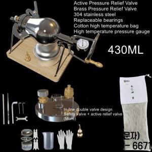 304 스테인리스 스틸 미니 팝콘 기계 500ML