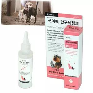 강아지눈물자국 강아지눈꼽 청소 눈물냄새 인공 안약 안구 눈세정제