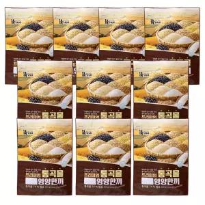 최금자 장인 정가네 통곡물 영양한끼 곡물 보리 현미 호밀 파로 서리태 식사대용 간편 영양 한끼 10팩