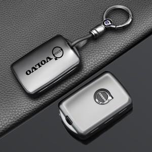 볼보 호환 XC40 S90 V90 T5 T6 T8 TPU 자동차 리모컨 키 케이스 커버 쉘 보호 홀더 키체인 키리스 액세서리