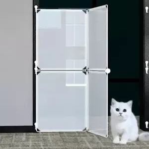 고양이 애견 펜스 소형 확장형 펫룸 강아지 실내 새끼용