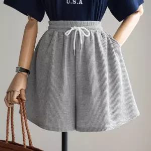 (안나앤플러스) 메온리 와플 밴딩 팬츠[팬츠EFL47] 빅사이즈