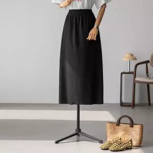 (안나앤플러스) 세든 밴딩 롱 스커트[스커트EFB86] 빅사이즈