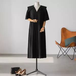 (안나앤플러스) 비엔 세일러 플리츠 원피스[드레스ED275] 빅사이즈