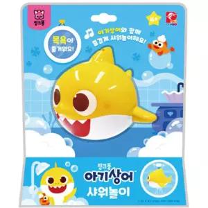 유아 미니 아기상어 목욕놀이 인형 물놀이 장난감 아동 아이 어린이 욕실 완구