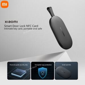 글로벌 버전 샤오미 스마트 도어락 NFC 카드 홈 보안용 기능 제어 지원