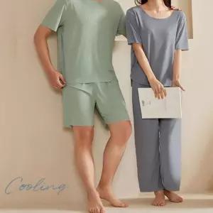 여름용 상하의 파자마세트 잠옷세트 홈웨어 쿨링 컬러