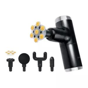 알파 힐링칩 초소형 무선 진동 마사지건 진동 체형 근육 관리 원터치 4단 강도조절 2400-3200 RPM 안마기