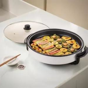 기름 안튀는 그릴 전기 그릴 고기 굽는 냄새 잡는 기계 특대형