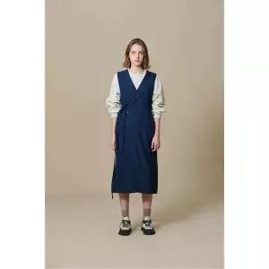 [비비씨어스](광주신세계)[BBCEARTH]여성 데님 랩 원피스(BE31OP01W)