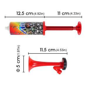 축구 경기용 호환 호른 재사용 호환 가능한 리유저블 경기장 휴대용 호환 미니 수동 펌프 에어 보트 스포츠