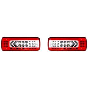 데루등 볼보 24V LED FMX500 4선 후방 신호등 후미등 FM450 브레이크 FM460 트럭