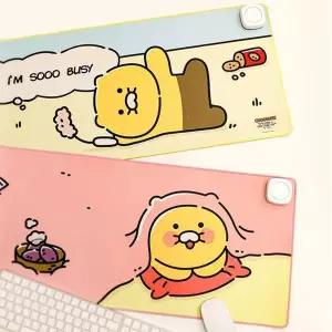 카카오프렌즈 춘식이 온열 와이드 장패드 데스크패드 히팅 매트