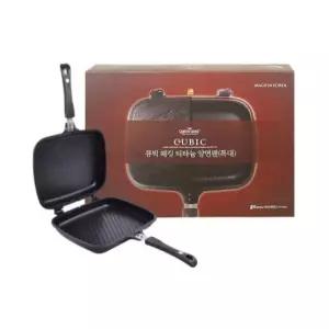 양면그릴팬 고기후라이팬 패킹 티타늄 양면팬 특대